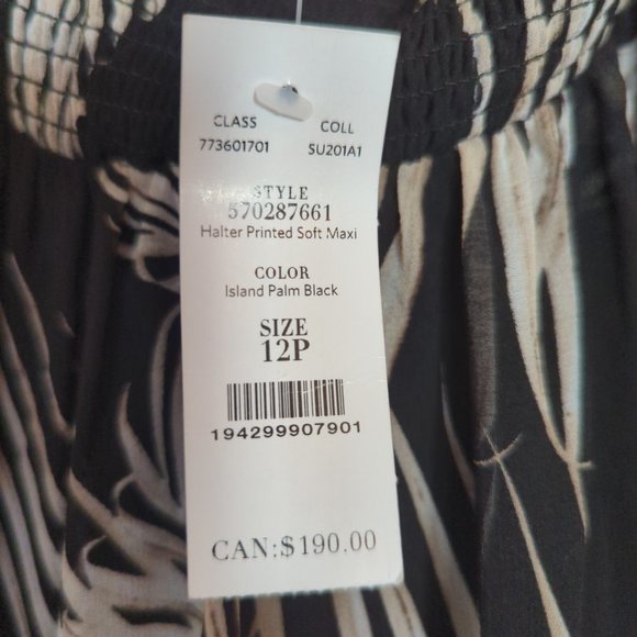 NEW White House Black Market Halter Dress - Picture 4 of 4